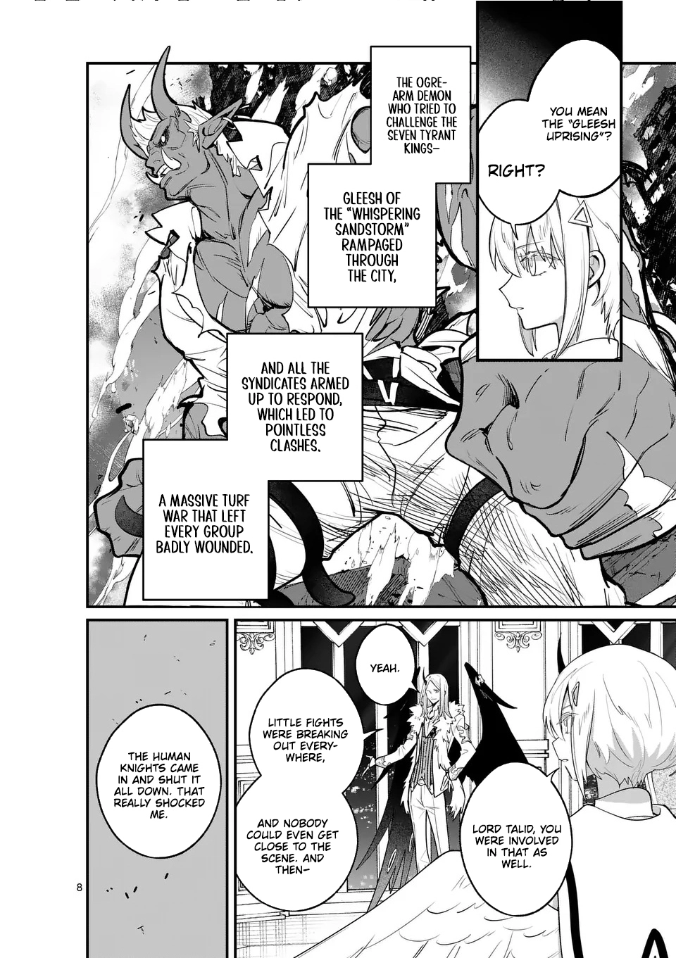 Demon Lord City: The Empty Throne and the Seven False Kings Chapter 16 — Page 8