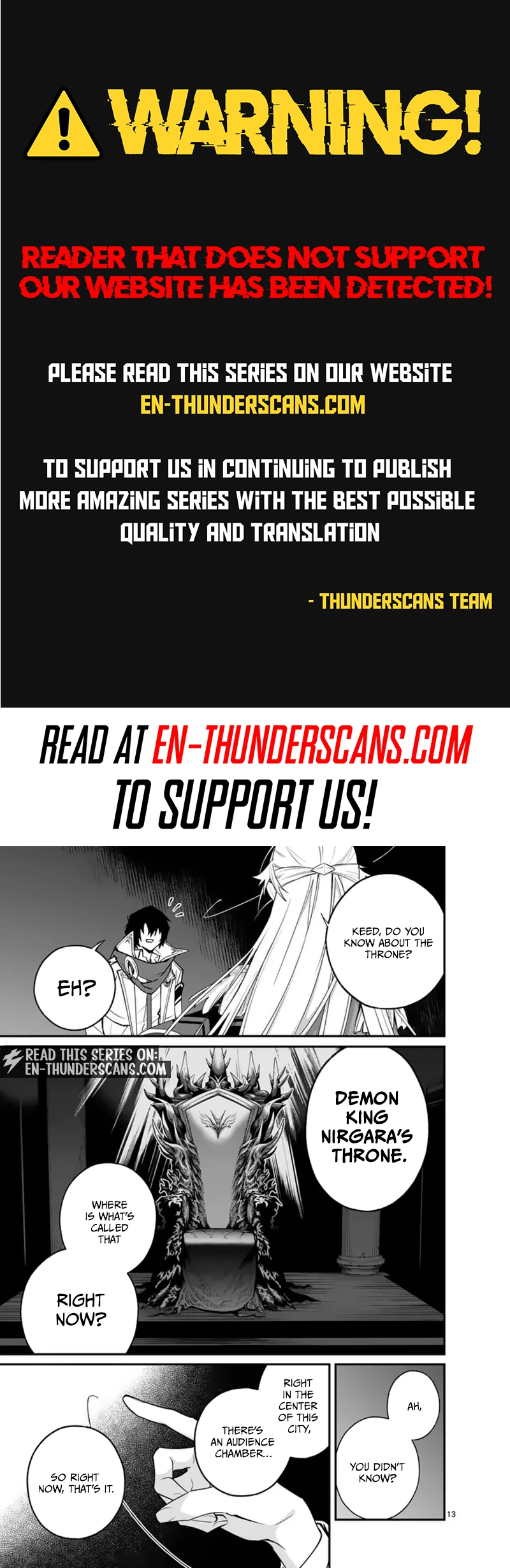 Demon Lord City: The Empty Throne and the Seven False Kings Chapter 22.2 — Page 1