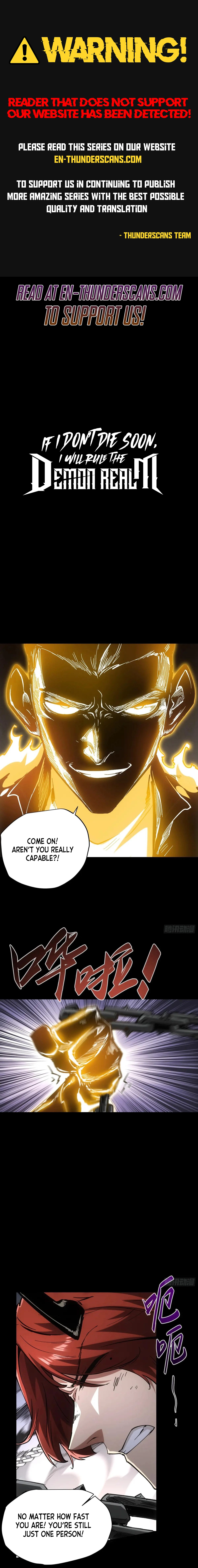 Demon Realm: Can't Wait to Quit! Chapter 34 — Page 1