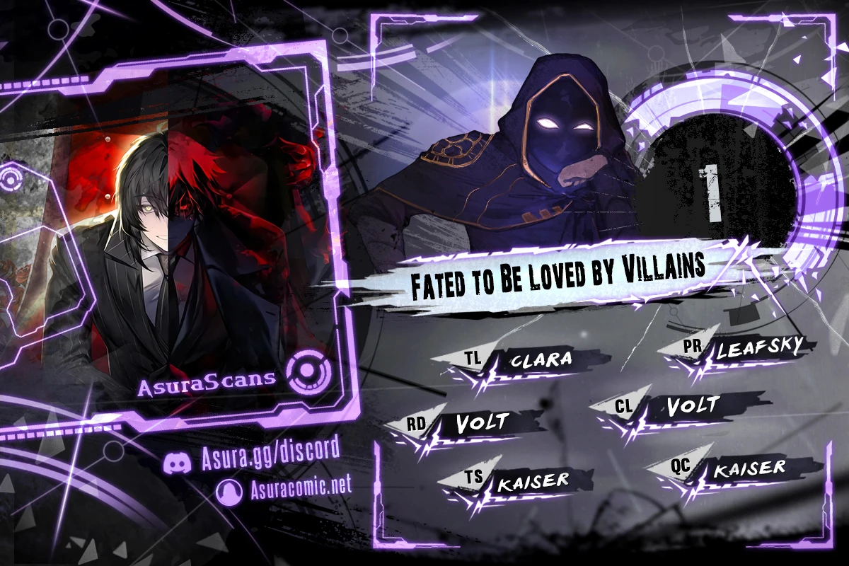 Destined to Be Loved by the Villains Chapter 1 — Page 1