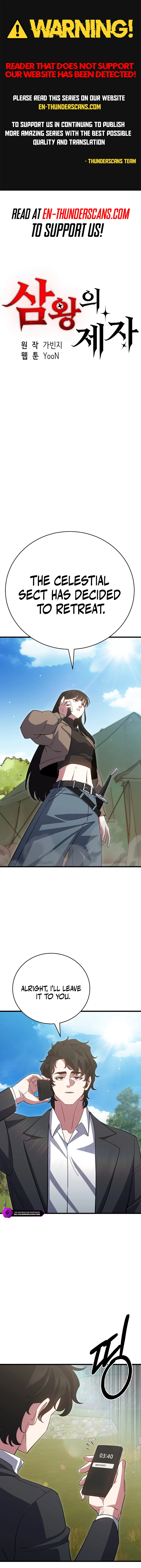 Disciple of the Three Kings Chapter 47 — Page 1