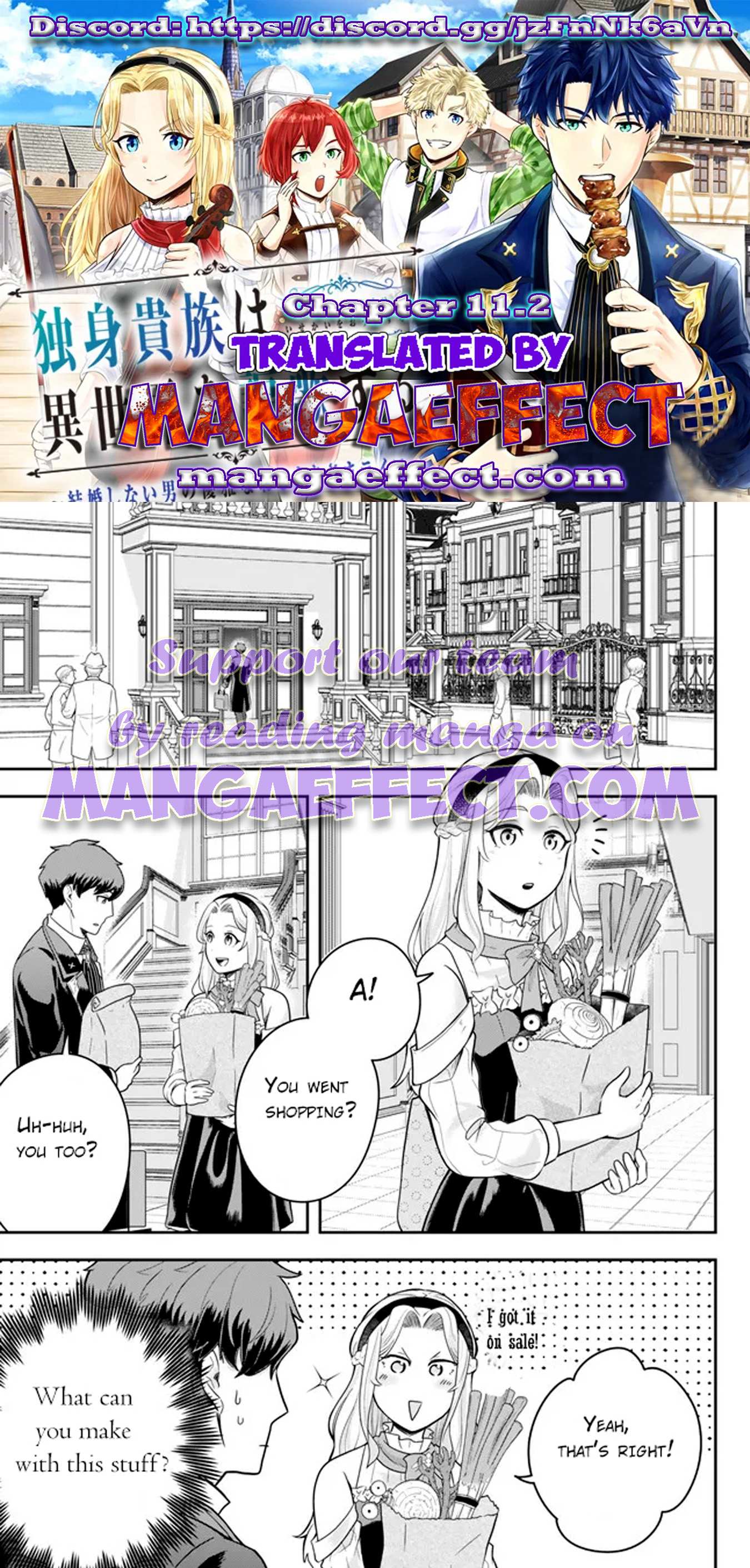 Dokushin Kizoku wa Isekai wo Ouka Suru: Kekkon Shinai Otoko no Yuuga na Ohitori-sama Life Chapter 11.2 — Page 2