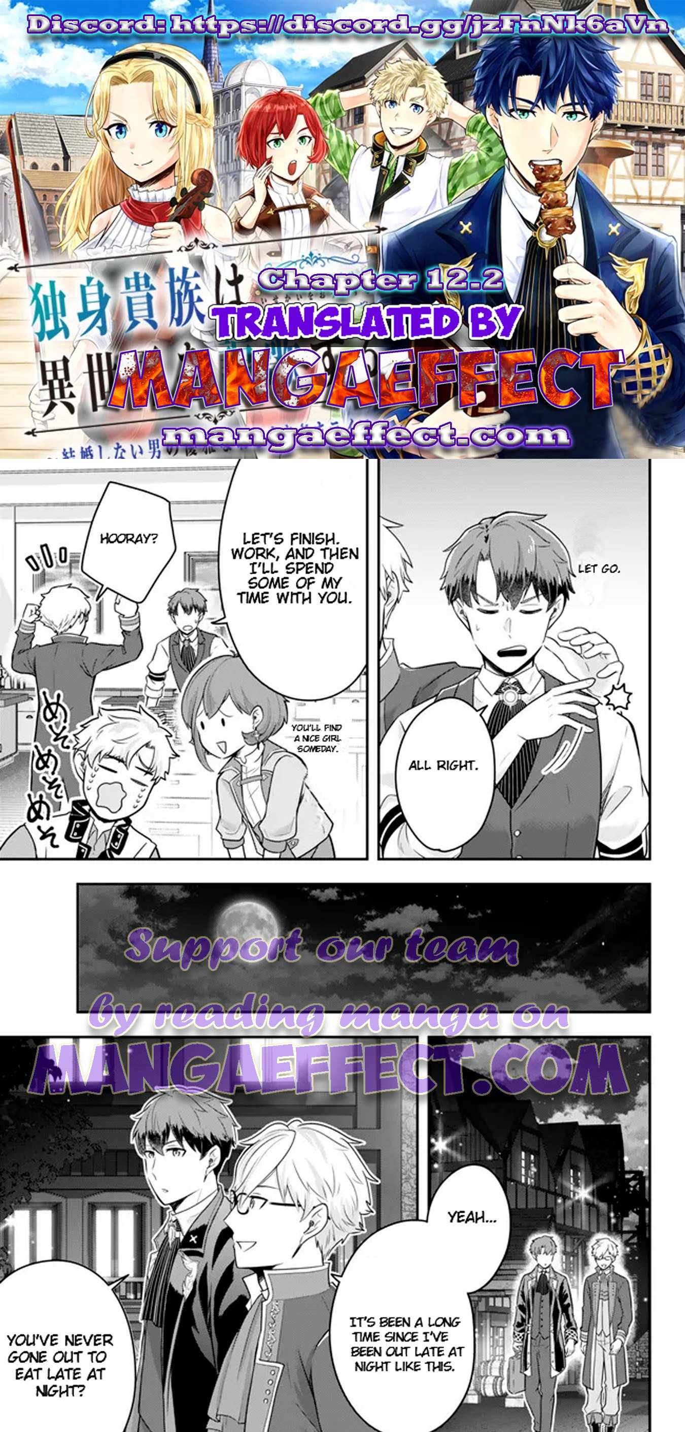 Dokushin Kizoku wa Isekai wo Ouka Suru: Kekkon Shinai Otoko no Yuuga na Ohitori-sama Life Chapter 12.2 — Page 1