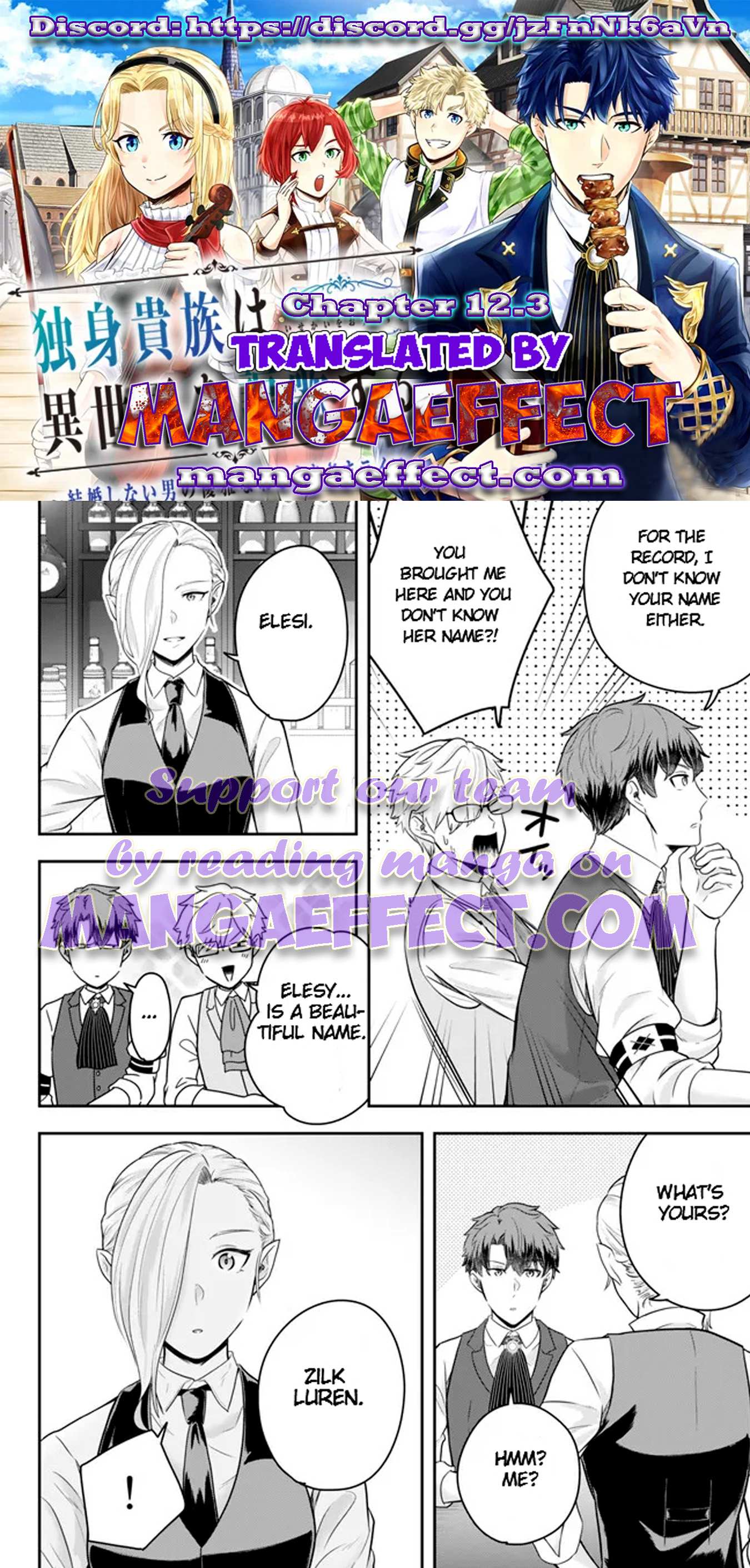 Dokushin Kizoku wa Isekai wo Ouka Suru: Kekkon Shinai Otoko no Yuuga na Ohitori-sama Life Chapter 12.3 — Page 1