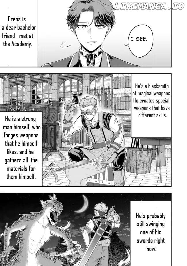 Dokushin Kizoku wa Isekai wo Ouka Suru: Kekkon Shinai Otoko no Yuuga na Ohitori-sama Life Chapter 17.1 — Page 3