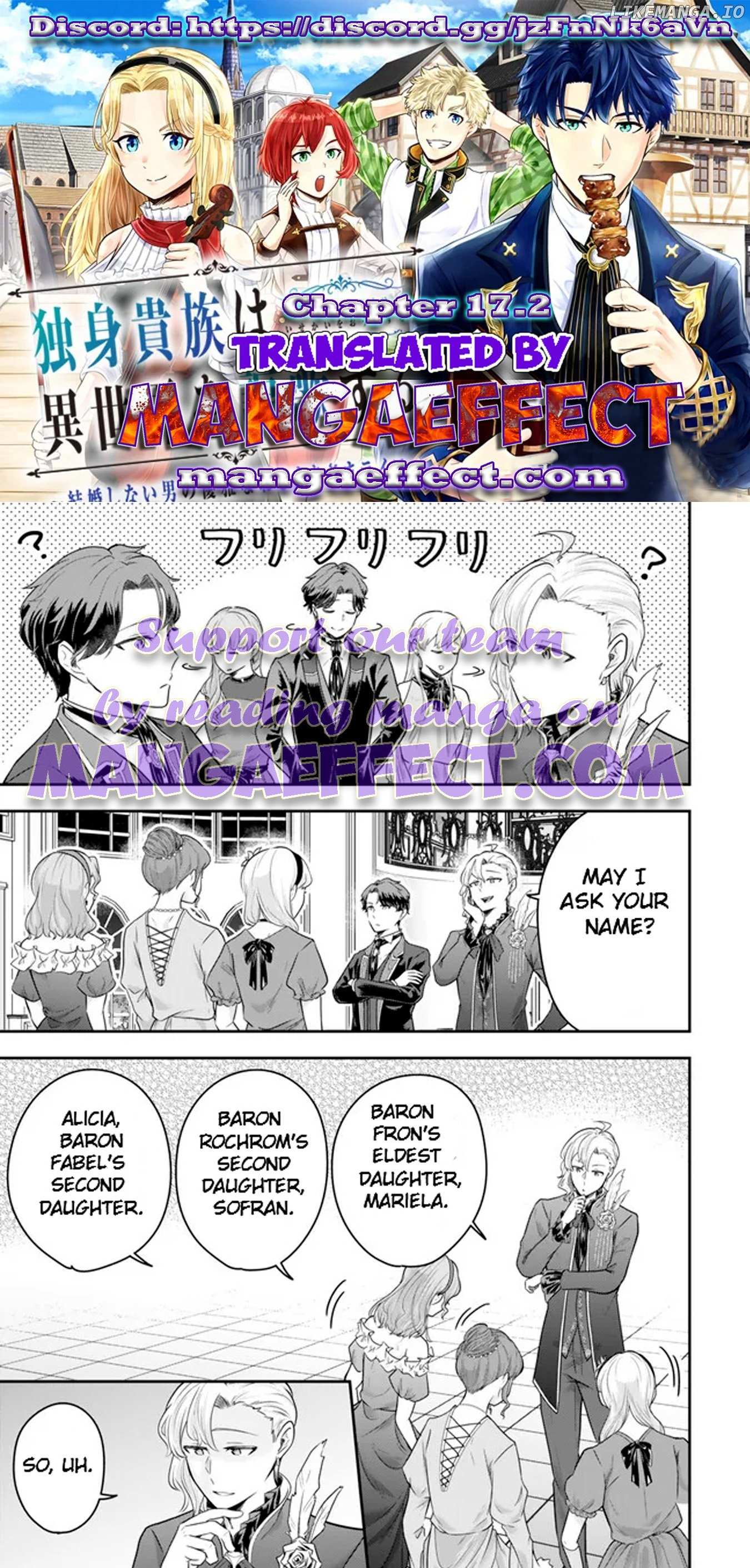 Dokushin Kizoku wa Isekai wo Ouka Suru: Kekkon Shinai Otoko no Yuuga na Ohitori-sama Life Chapter 17.2 — Page 2