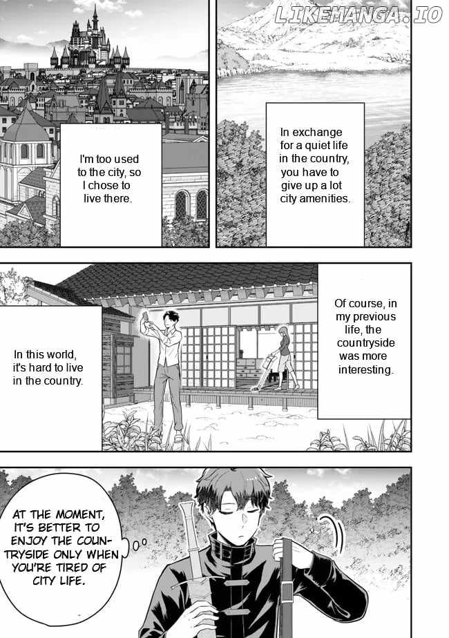 Dokushin Kizoku wa Isekai wo Ouka Suru: Kekkon Shinai Otoko no Yuuga na Ohitori-sama Life Chapter 19.1 — Page 8
