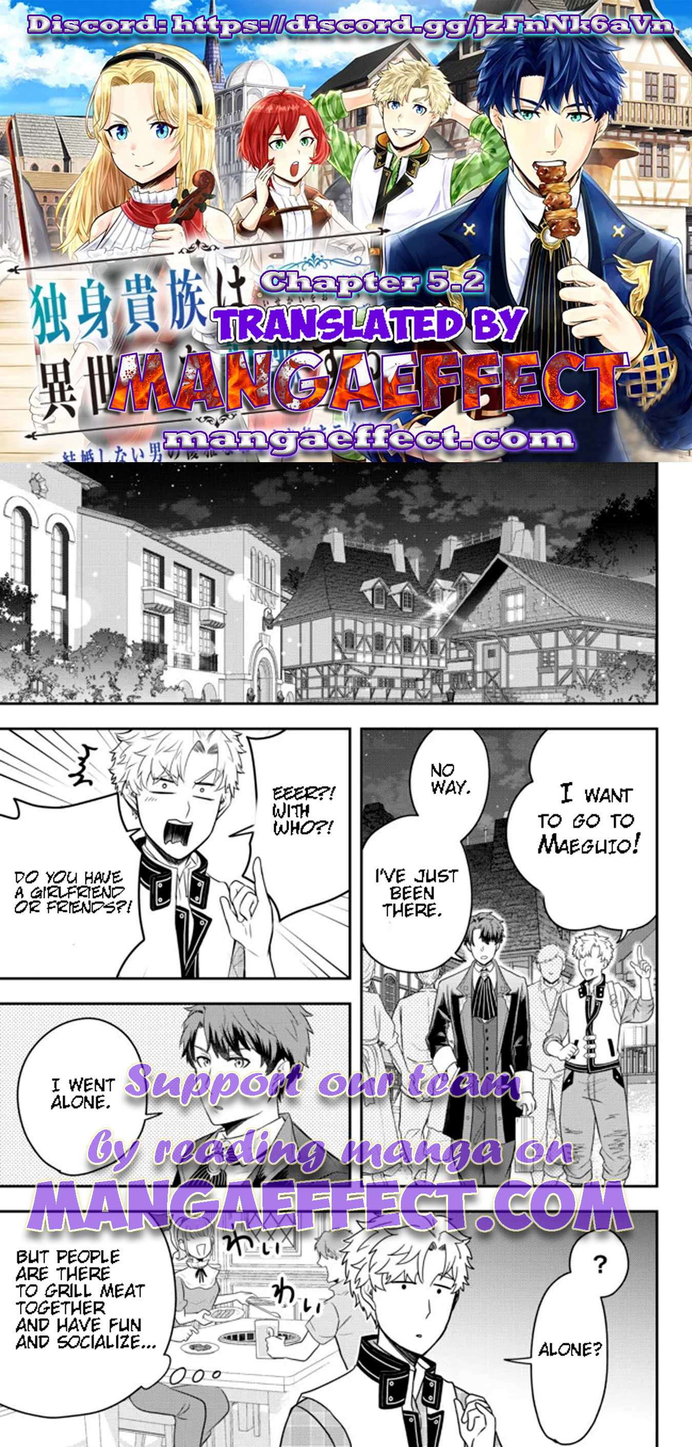 Dokushin Kizoku wa Isekai wo Ouka Suru: Kekkon Shinai Otoko no Yuuga na Ohitori-sama Life Chapter 5.2 — Page 2