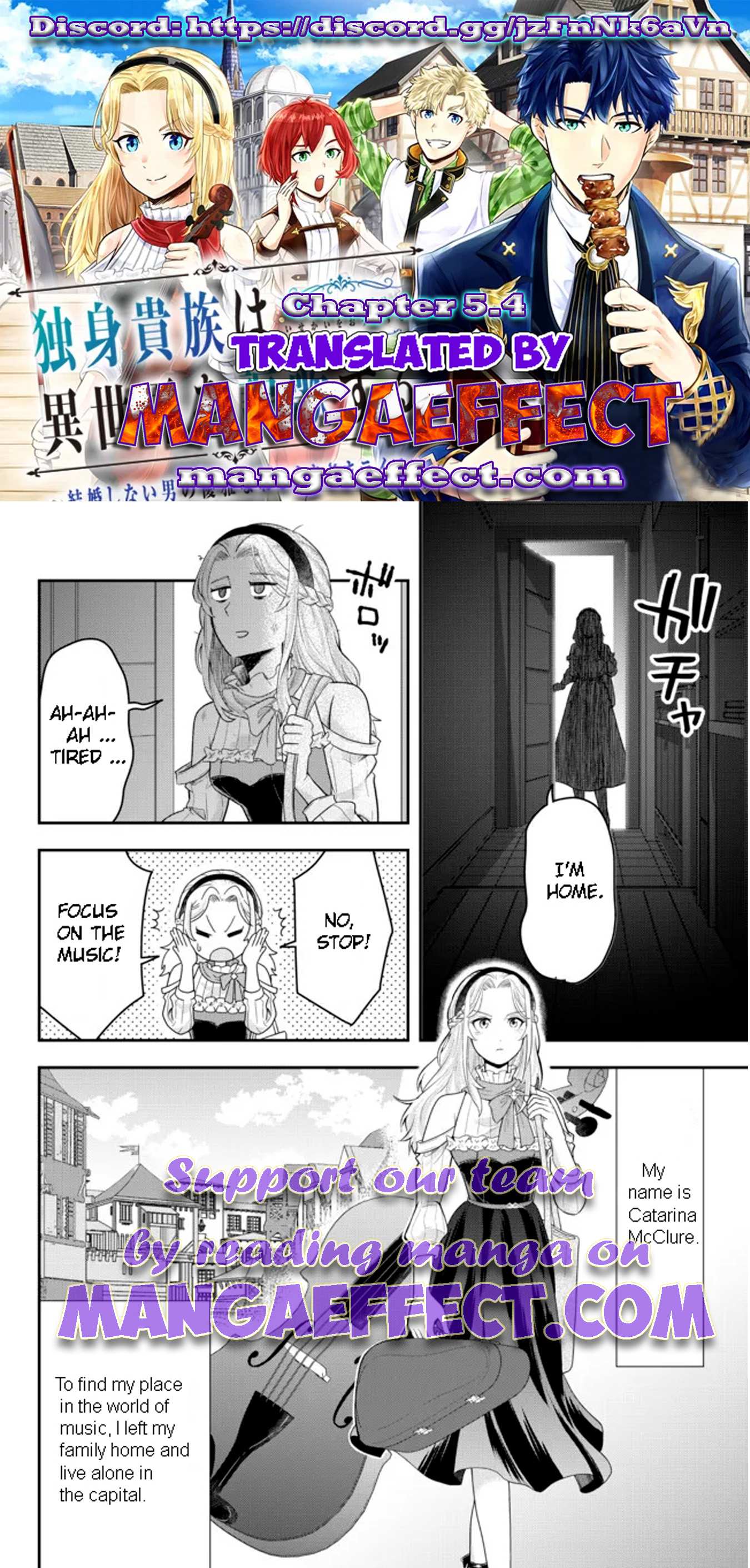 Dokushin Kizoku wa Isekai wo Ouka Suru: Kekkon Shinai Otoko no Yuuga na Ohitori-sama Life Chapter 5.4 — Page 1