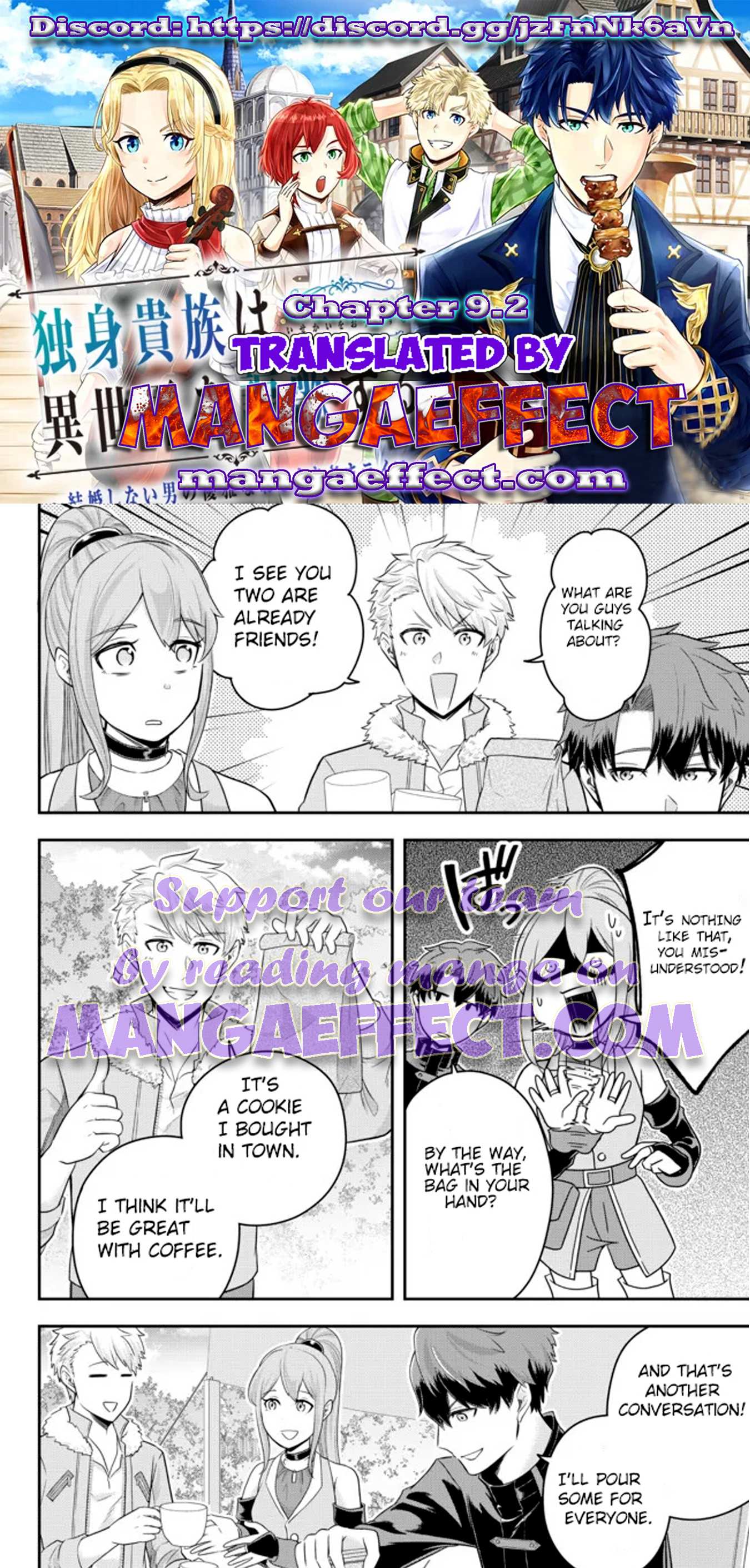 Dokushin Kizoku wa Isekai wo Ouka Suru: Kekkon Shinai Otoko no Yuuga na Ohitori-sama Life Chapter 9.2 — Page 2