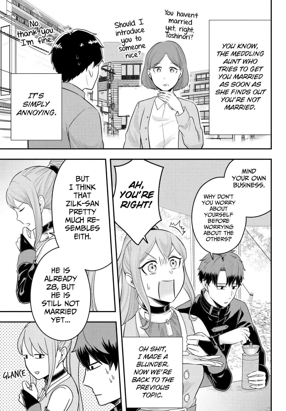 Dokushin Kizoku wa Isekai wo Ouka Suru: Kekkon Shinai Otoko no Yuuga na Ohitori-sama Life Chapter 9 — Page 3