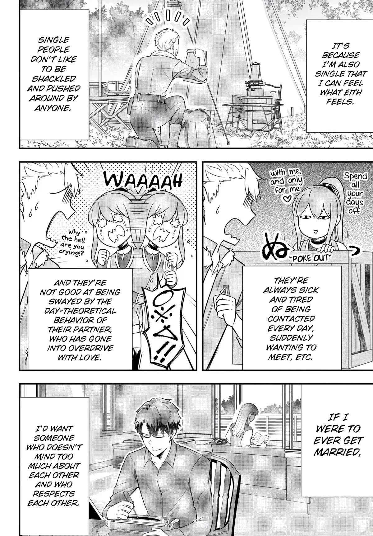 Dokushin Kizoku wa Isekai wo Ouka Suru: Kekkon Shinai Otoko no Yuuga na Ohitori-sama Life Chapter 9 — Page 6