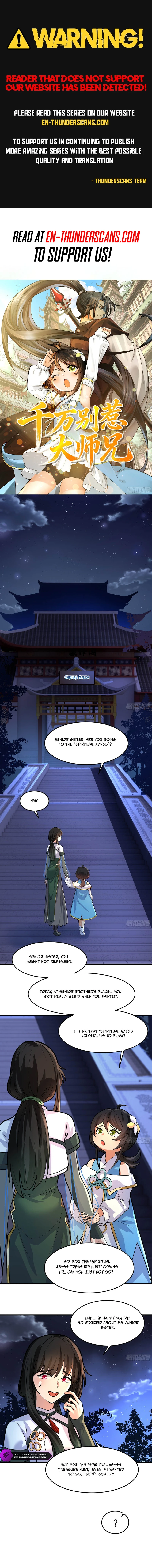 Don’t Mess with Senior Brother Chapter 10 — Page 1