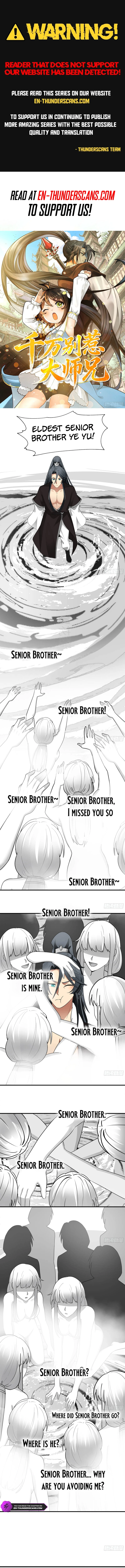 Don’t Mess with Senior Brother Chapter 9 — Page 1