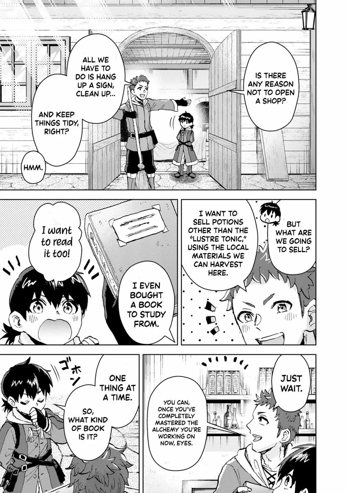 Doryoku Suki no Tensai Renkinjutsushi Chapter 4 — Page 28
