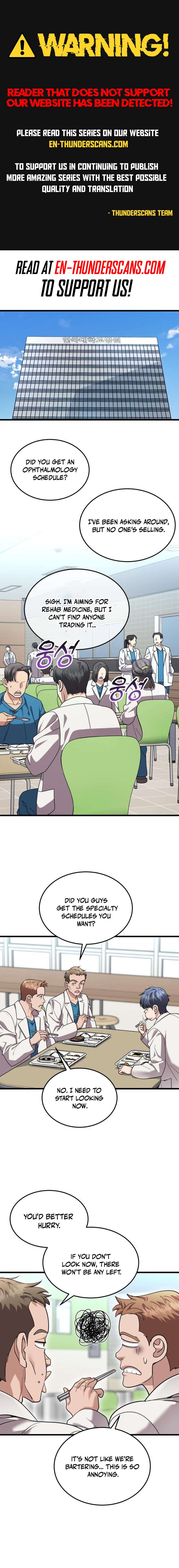 Dr. Shin Seonhan: The Doctor Who Sees the Future Chapter 36 — Page 1