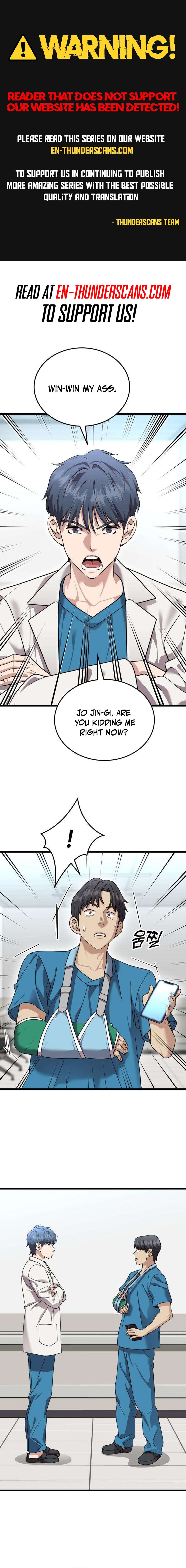 Dr. Shin Seonhan: The Doctor Who Sees the Future Chapter 37 — Page 1