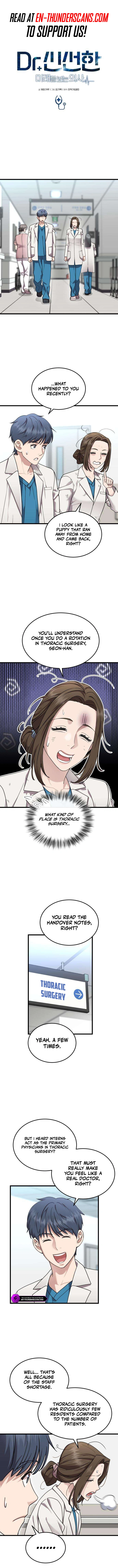 Dr. Shin Seonhan: The Doctor Who Sees the Future Chapter 38 — Page 1