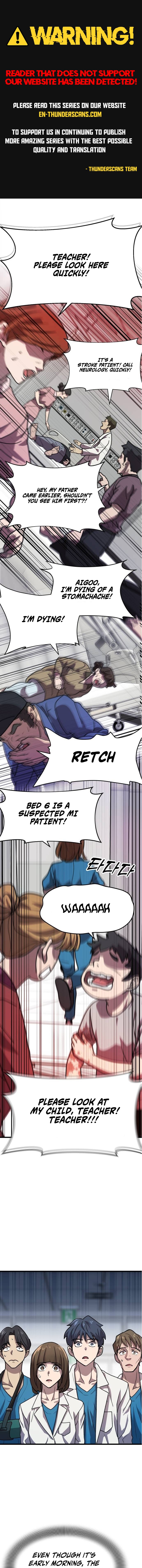 Dr. Shin Seonhan: The Doctor Who Sees the Future Chapter 7 — Page 1