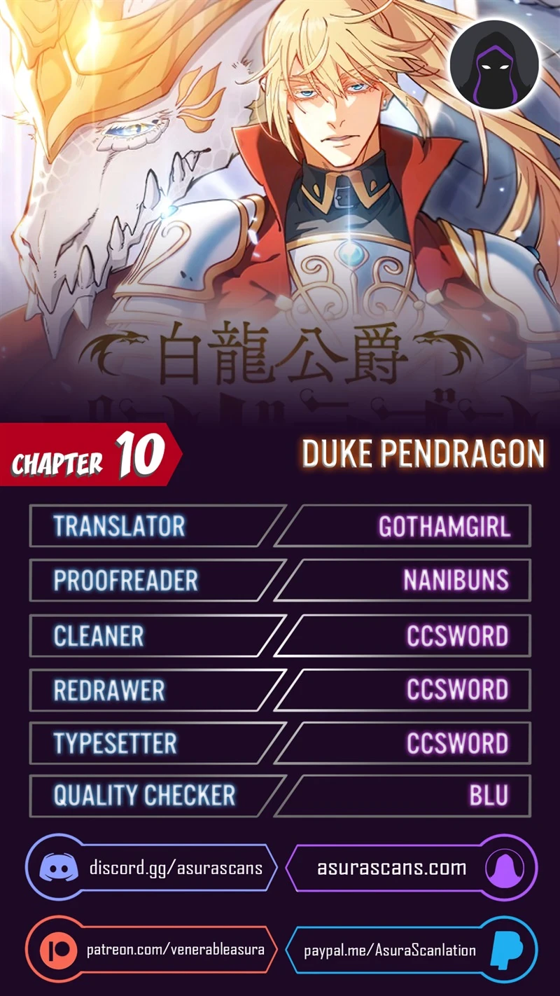 Duke Pendragon: Master of the White Dragon Chapter 10 — Page 1