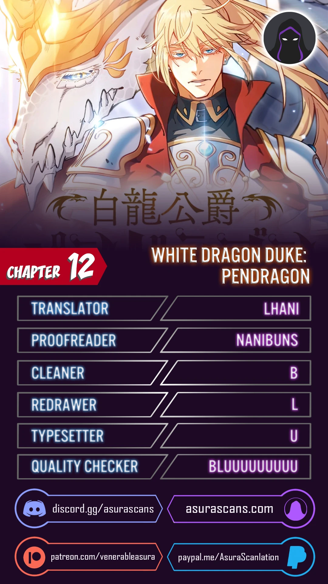 Duke Pendragon: Master of the White Dragon Chapter 12 — Page 1