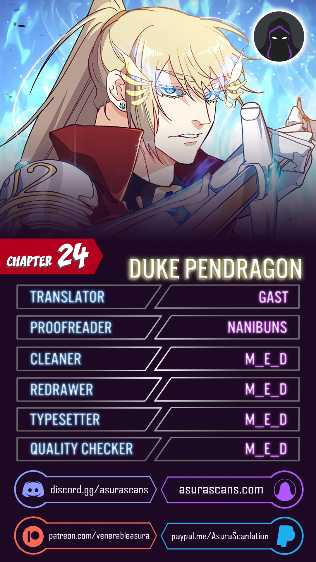 Duke Pendragon: Master of the White Dragon Chapter 24 — Page 1