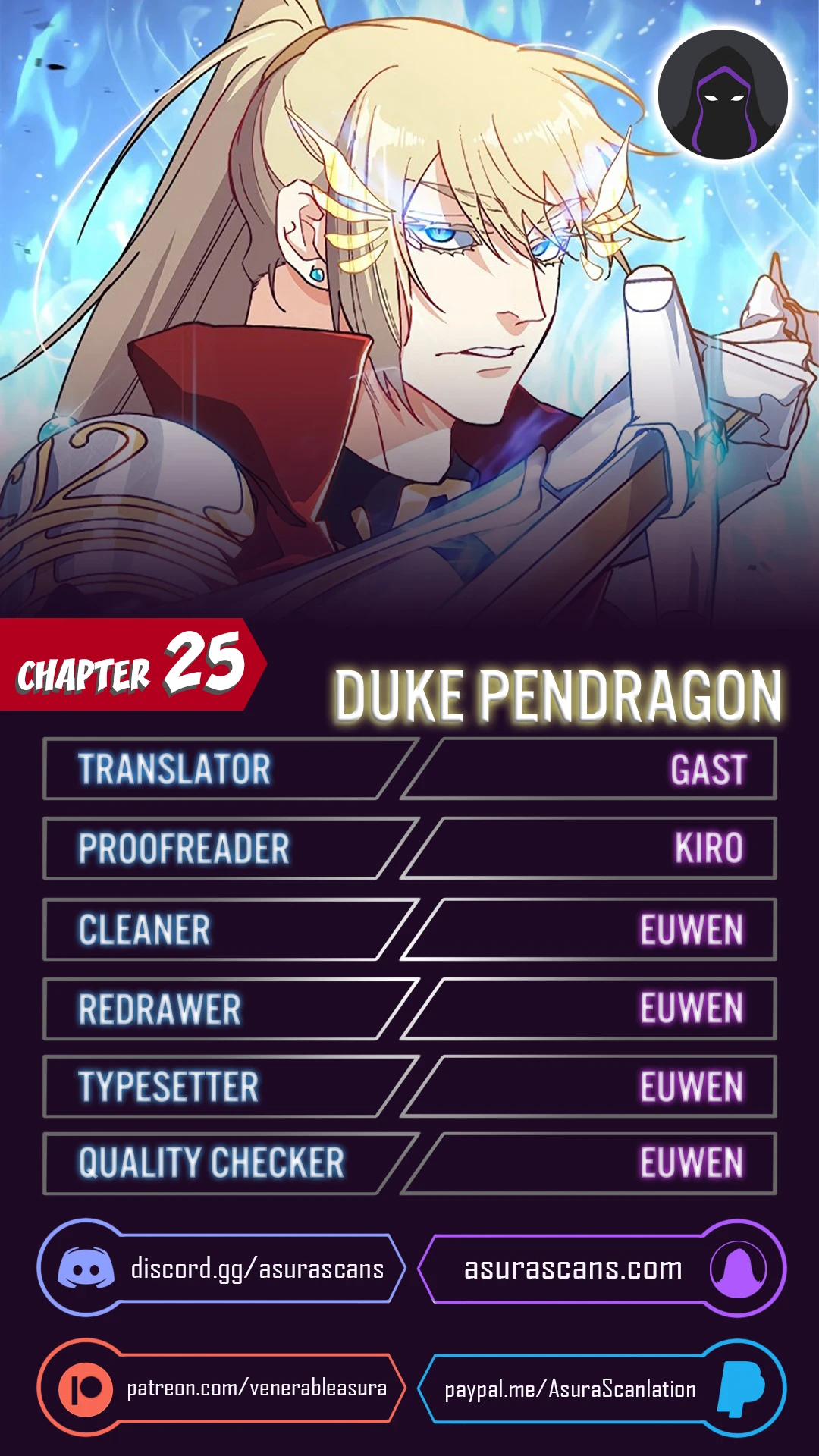 Duke Pendragon: Master of the White Dragon Chapter 25 — Page 1