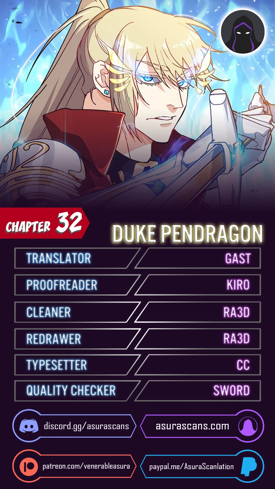 Duke Pendragon: Master of the White Dragon Chapter 32 — Page 1