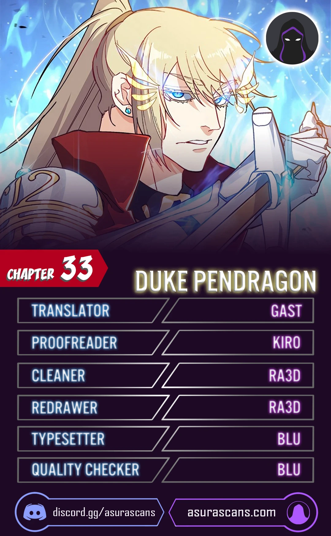 Duke Pendragon: Master of the White Dragon Chapter 33 — Page 1