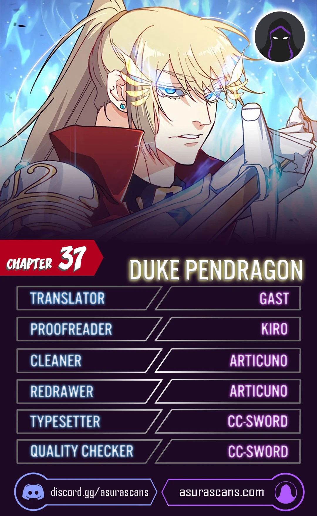 Duke Pendragon: Master of the White Dragon Chapter 37 — Page 1