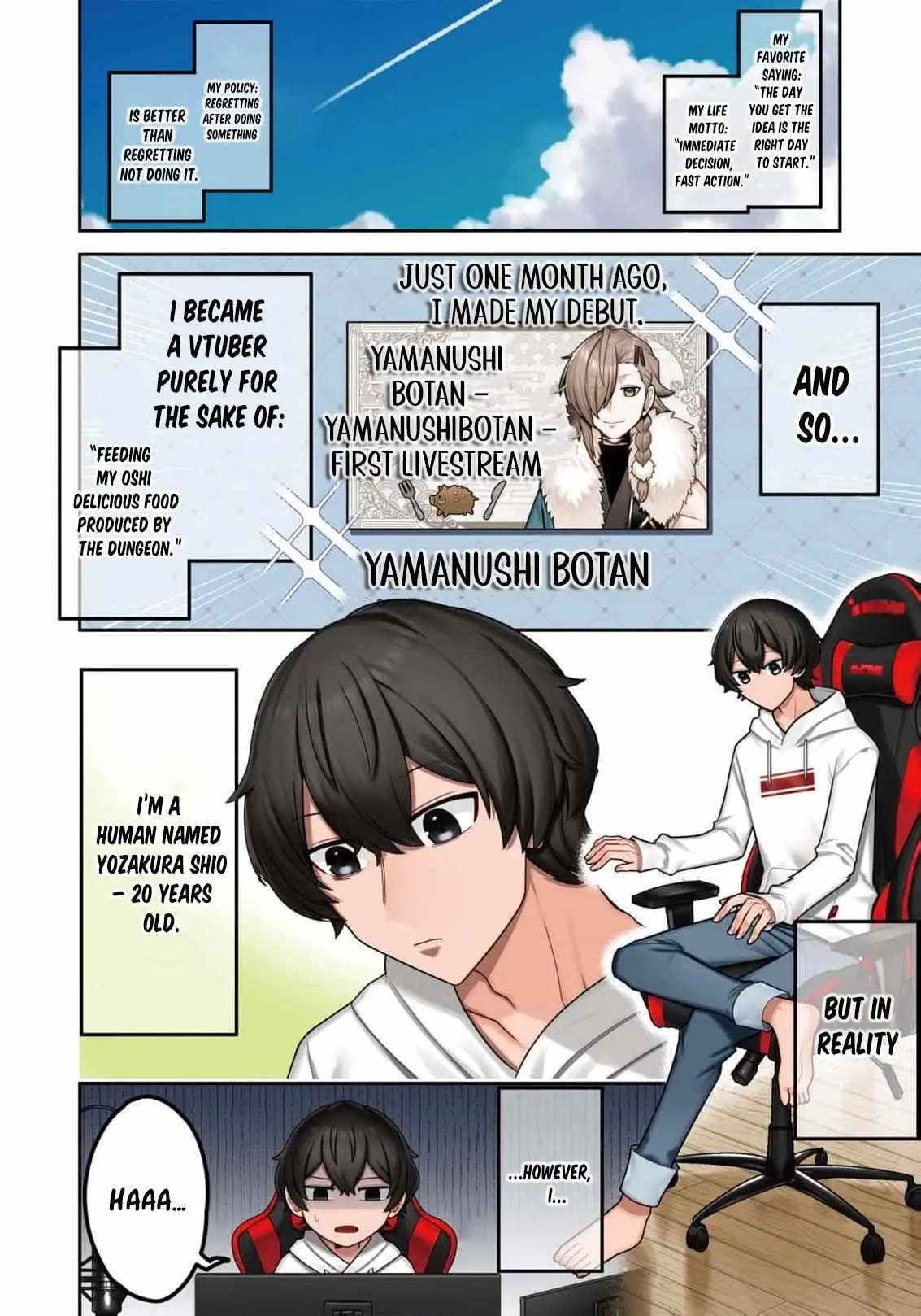 Dungeon Delicacies for My Favorite Idol Chapter 1 — Page 8