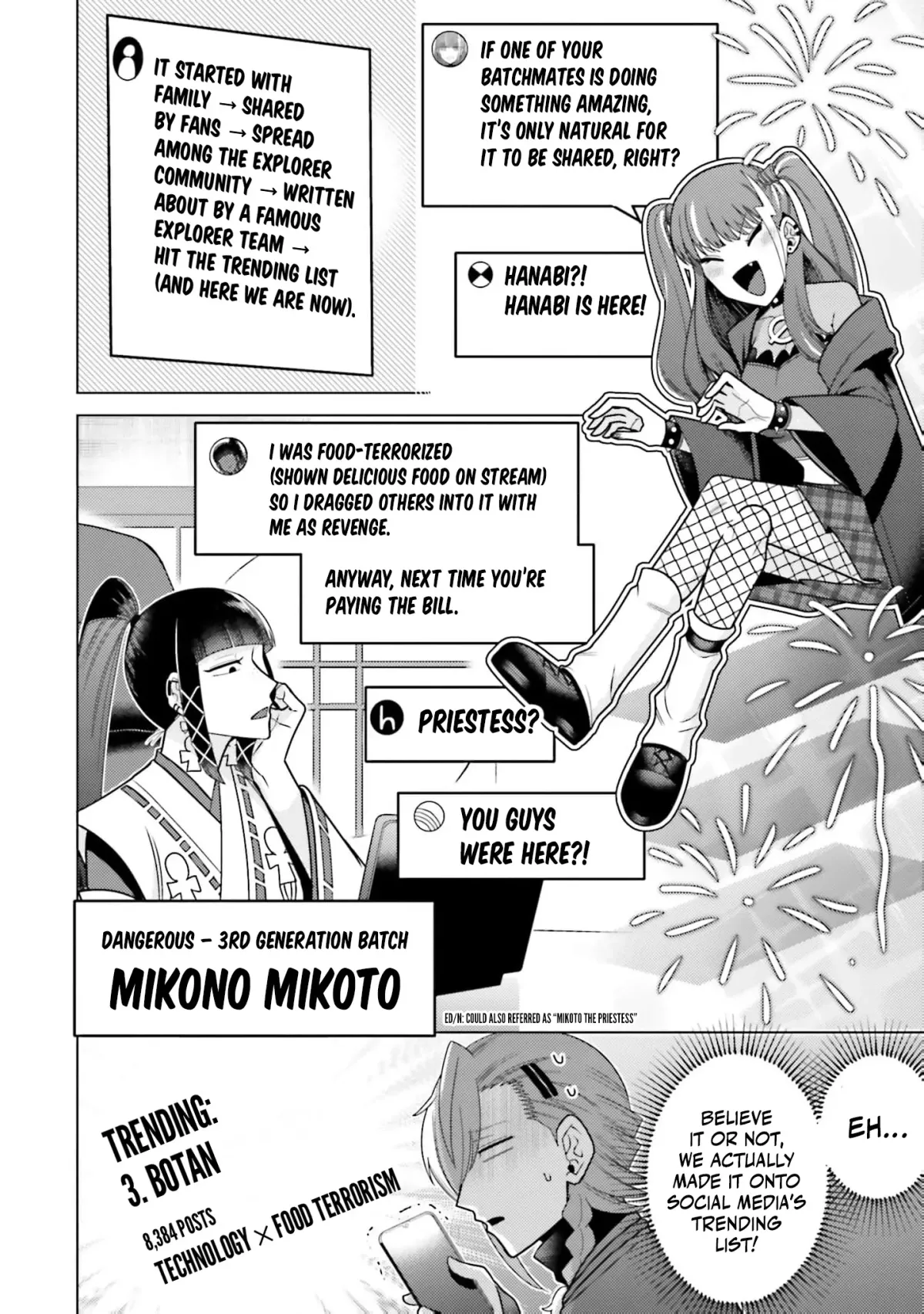 Dungeon Delicacies for My Favorite Idol Chapter 3 — Page 9