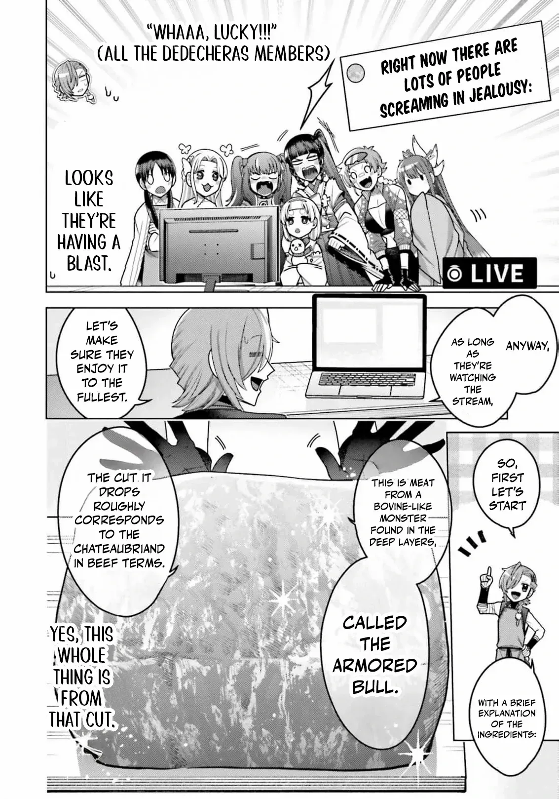 Dungeon Delicacies for My Favorite Idol Chapter 5 — Page 7