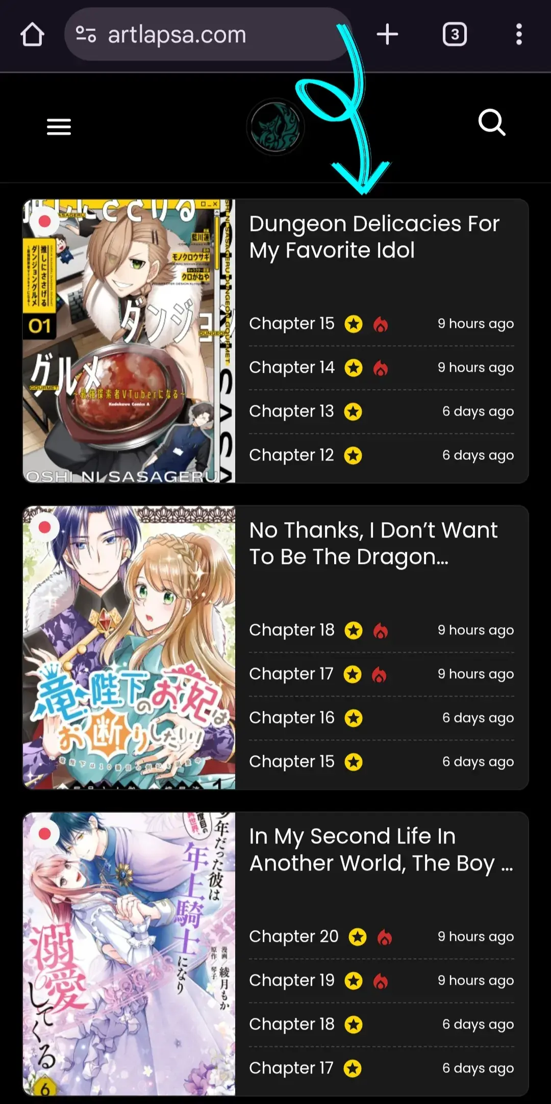 Dungeon Delicacies for My Favorite Idol Chapter 7 — Page 1