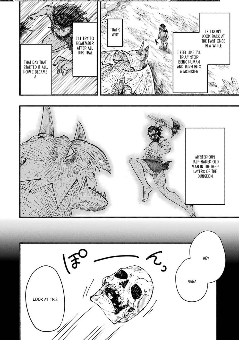 Dungeon ni Tojikomerarete 25-nen. Kyuushutsu Sareta Toki ni wa Rippa na Fushinsha ni Natteita Chapter 1 — Page 14
