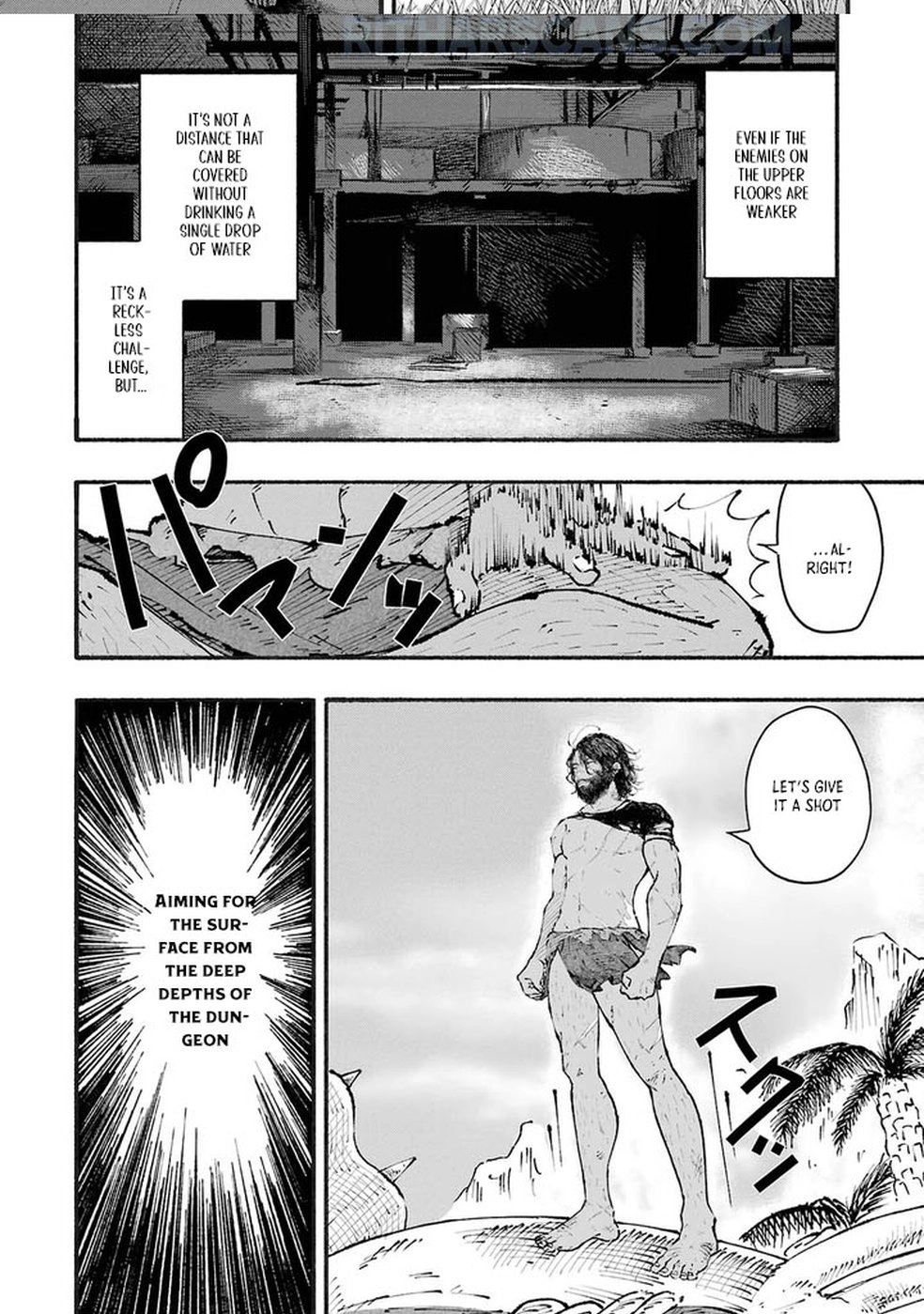 Dungeon ni Tojikomerarete 25-nen. Kyuushutsu Sareta Toki ni wa Rippa na Fushinsha ni Natteita Chapter 1 — Page 34