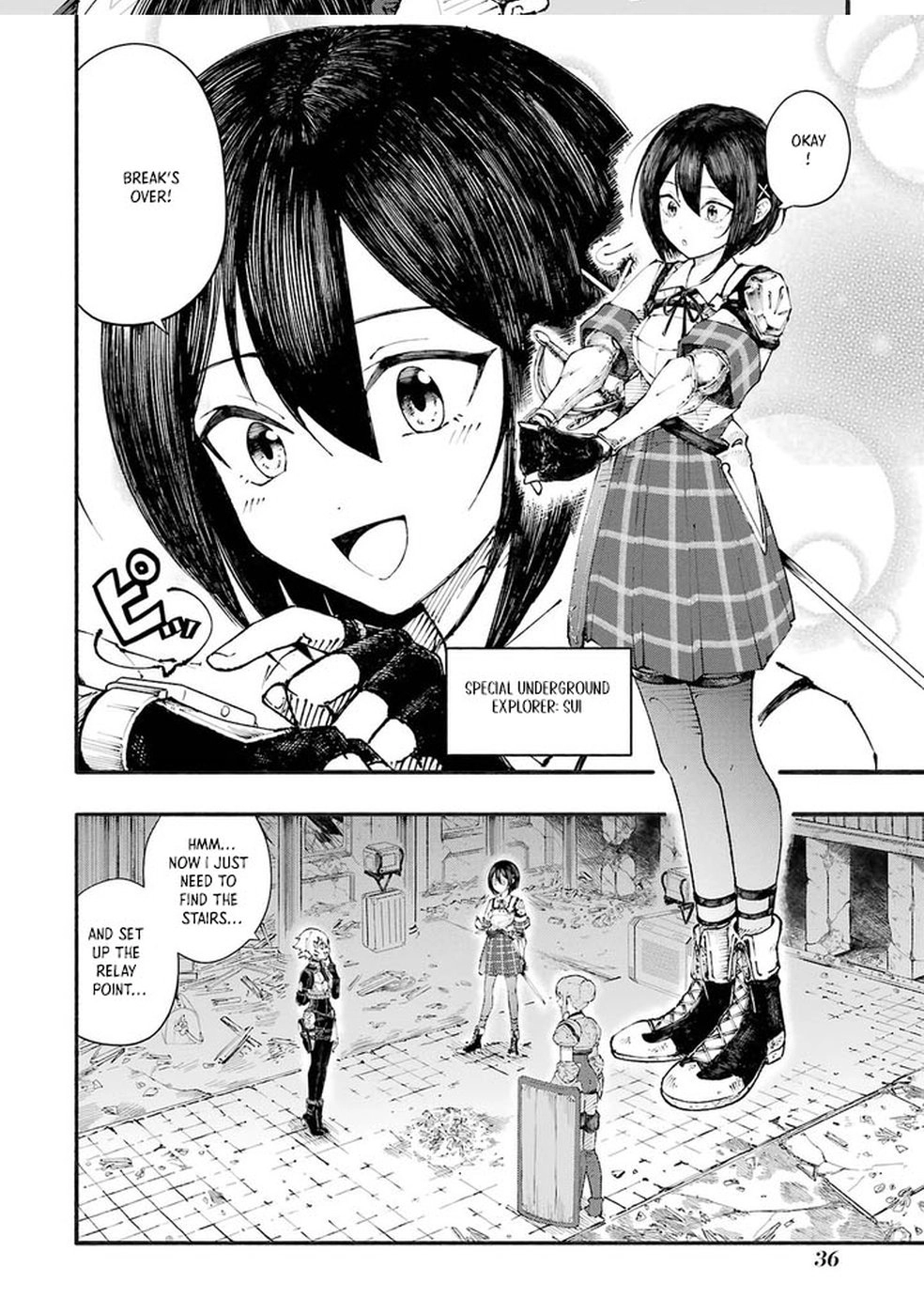 Dungeon ni Tojikomerarete 25-nen. Kyuushutsu Sareta Toki ni wa Rippa na Fushinsha ni Natteita Chapter 1 — Page 36
