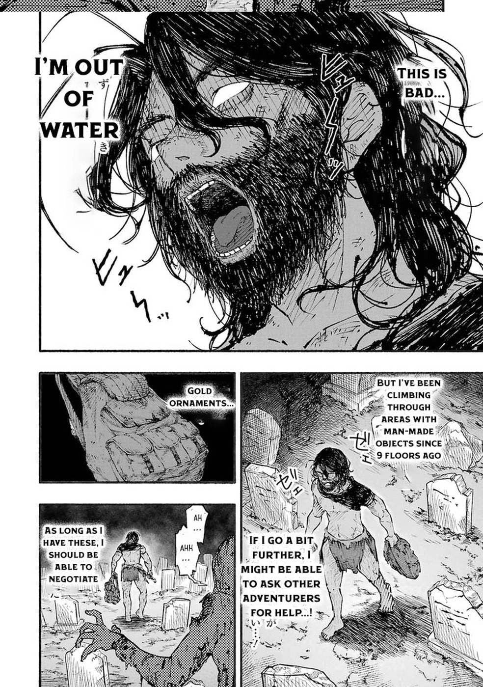 Dungeon ni Tojikomerarete 25-nen. Kyuushutsu Sareta Toki ni wa Rippa na Fushinsha ni Natteita Chapter 1 — Page 54