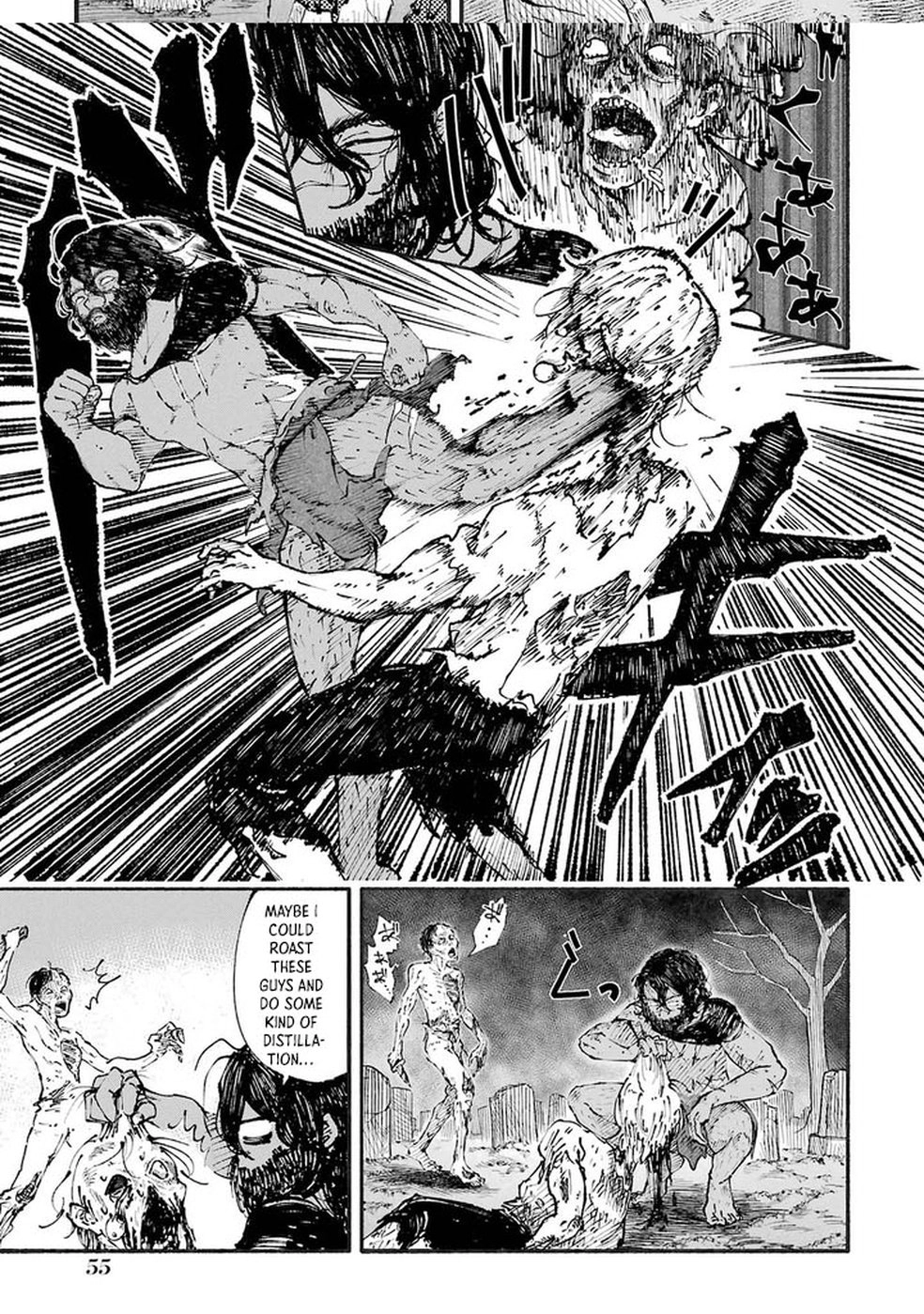 Dungeon ni Tojikomerarete 25-nen. Kyuushutsu Sareta Toki ni wa Rippa na Fushinsha ni Natteita Chapter 1 — Page 55