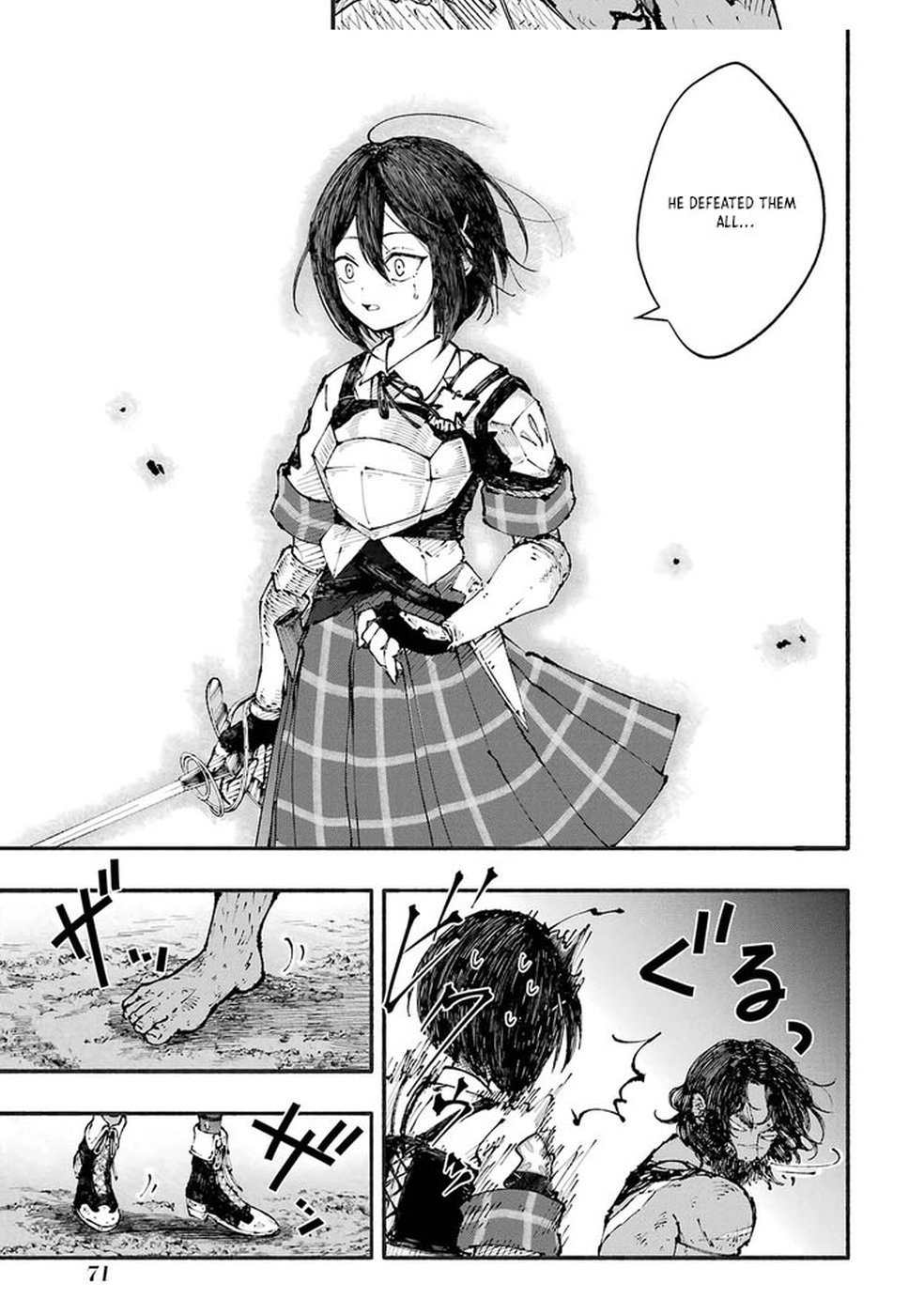 Dungeon ni Tojikomerarete 25-nen. Kyuushutsu Sareta Toki ni wa Rippa na Fushinsha ni Natteita Chapter 1 — Page 71