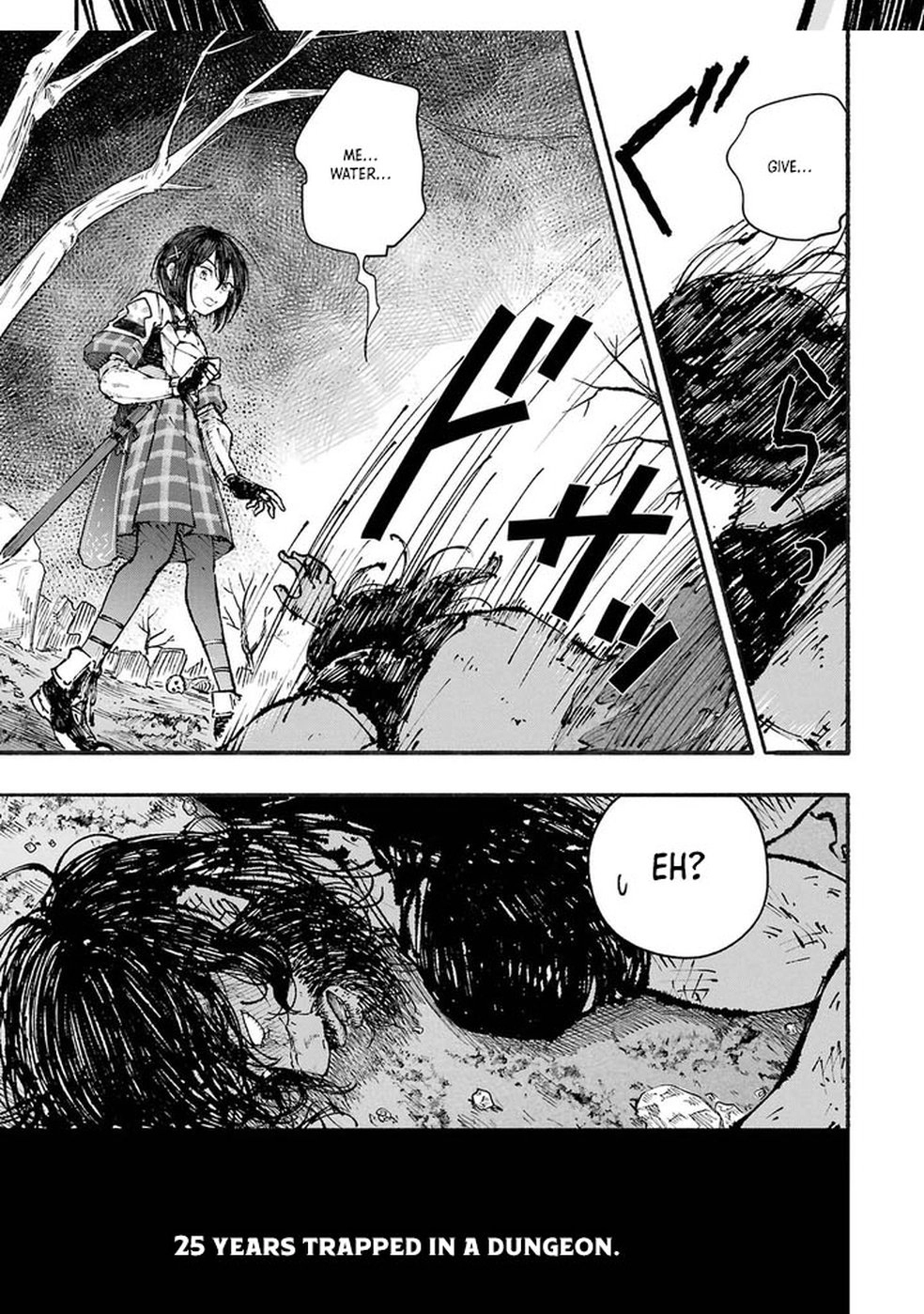 Dungeon ni Tojikomerarete 25-nen. Kyuushutsu Sareta Toki ni wa Rippa na Fushinsha ni Natteita Chapter 1 — Page 73