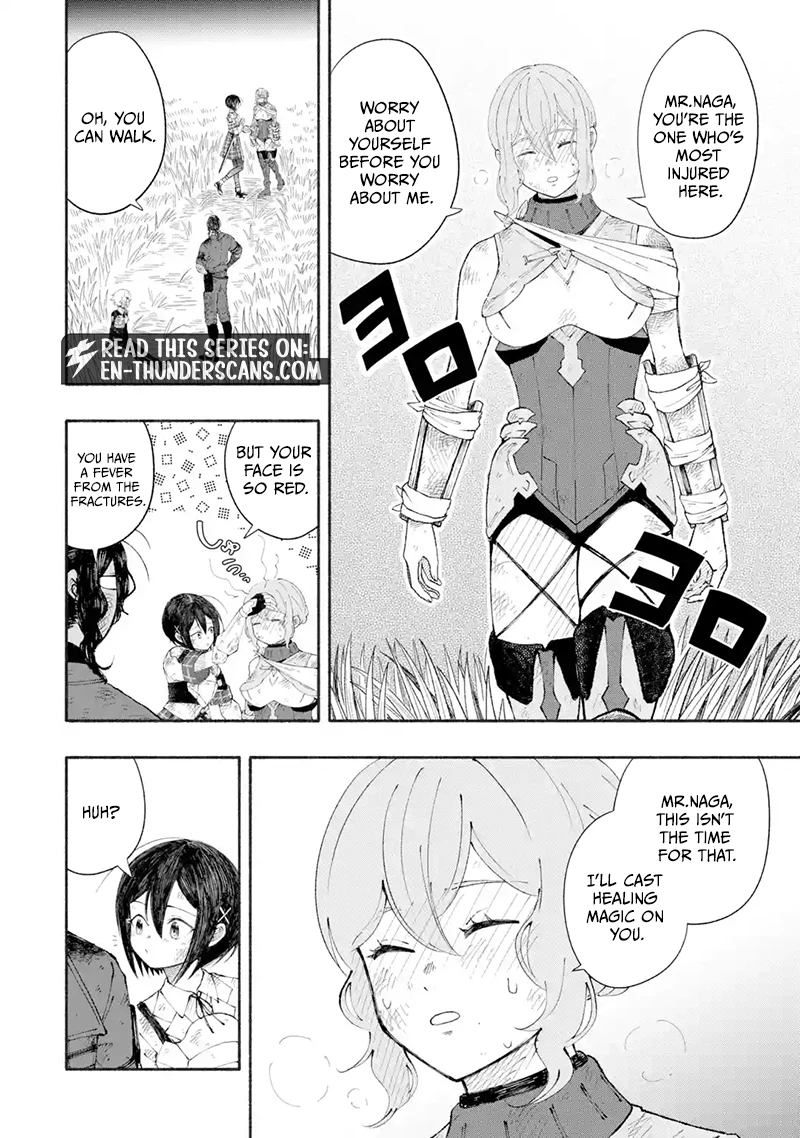 Dungeon ni Tojikomerarete 25-nen. Kyuushutsu Sareta Toki ni wa Rippa na Fushinsha ni Natteita Chapter 12.3 — Page 4