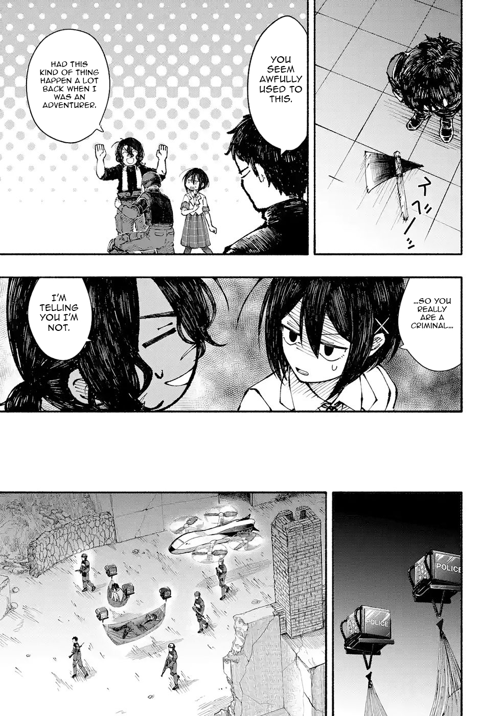 Dungeon ni Tojikomerarete 25-nen. Kyuushutsu Sareta Toki ni wa Rippa na Fushinsha ni Natteita Chapter 3 — Page 4