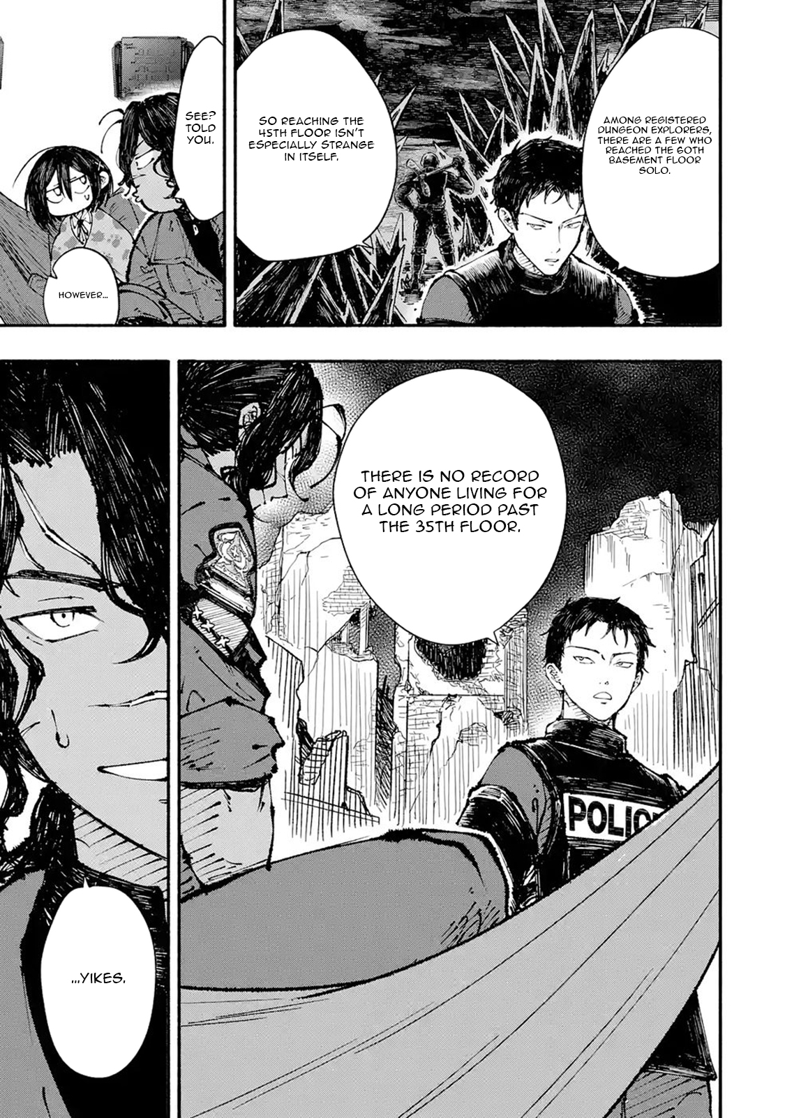 Dungeon ni Tojikomerarete 25-nen. Kyuushutsu Sareta Toki ni wa Rippa na Fushinsha ni Natteita Chapter 3 — Page 10
