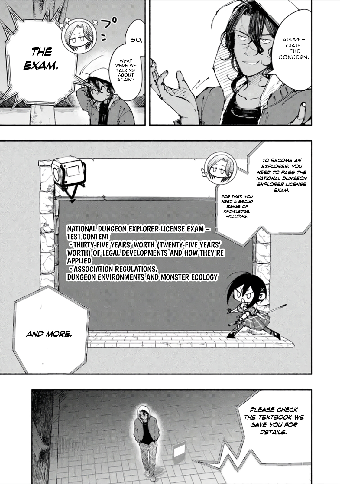 Dungeon ni Tojikomerarete 25-nen. Kyuushutsu Sareta Toki ni wa Rippa na Fushinsha ni Natteita Chapter 4.1 — Page 4
