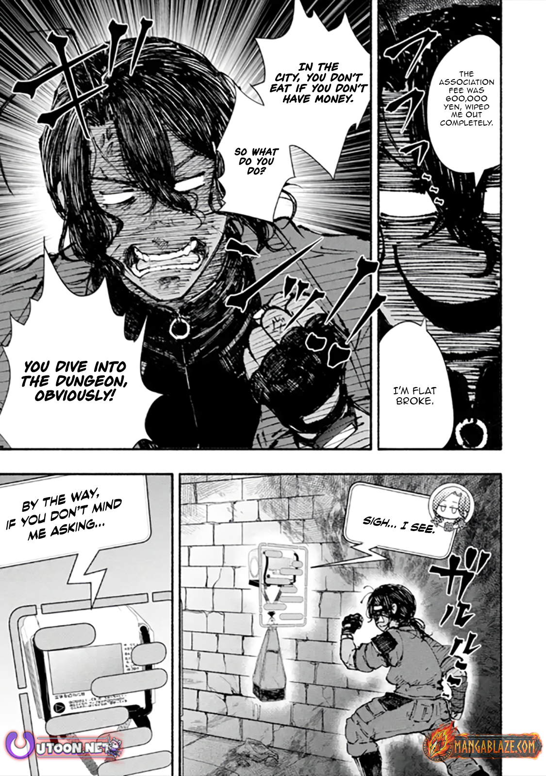 Dungeon ni Tojikomerarete 25-nen. Kyuushutsu Sareta Toki ni wa Rippa na Fushinsha ni Natteita Chapter 4.1 — Page 10