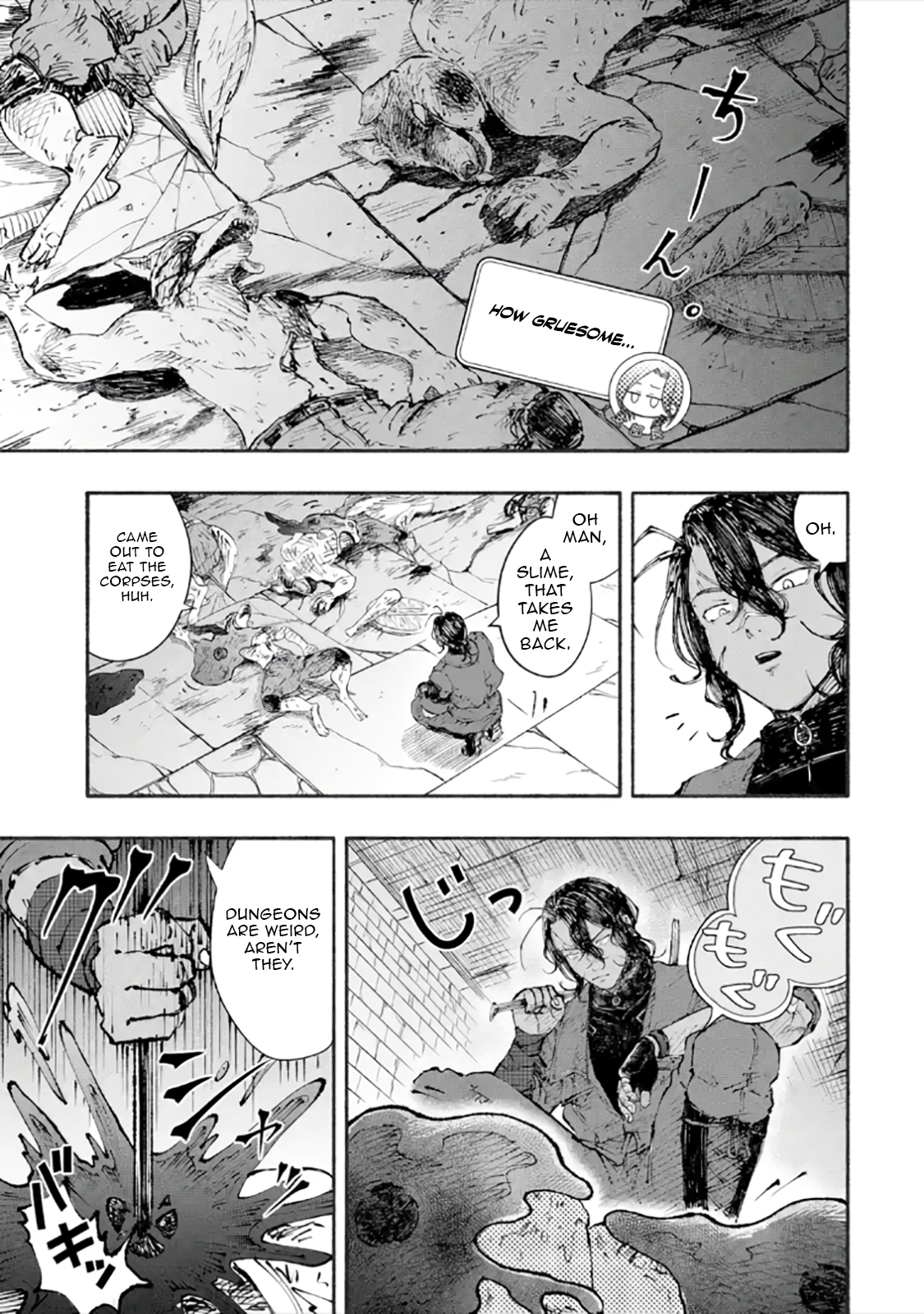 Dungeon ni Tojikomerarete 25-nen. Kyuushutsu Sareta Toki ni wa Rippa na Fushinsha ni Natteita Chapter 4.2 — Page 4