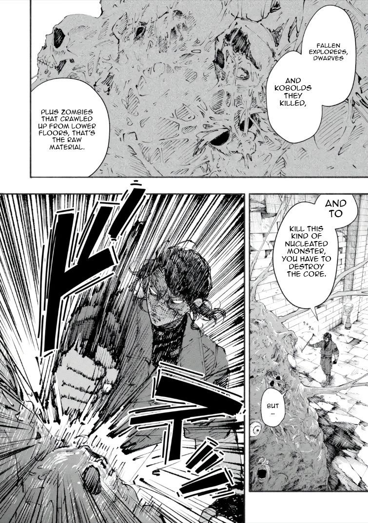 Dungeon ni Tojikomerarete 25-nen. Kyuushutsu Sareta Toki ni wa Rippa na Fushinsha ni Natteita Chapter 4.2 — Page 11