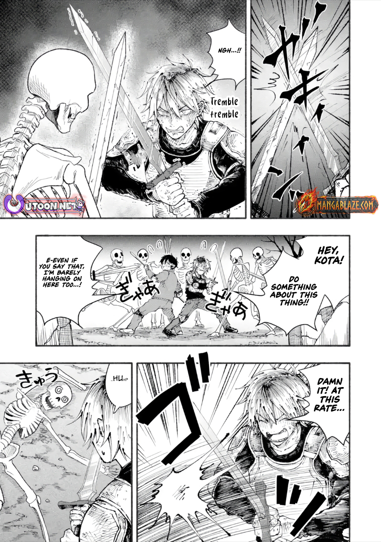 Dungeon ni Tojikomerarete 25-nen. Kyuushutsu Sareta Toki ni wa Rippa na Fushinsha ni Natteita Chapter 4.3 — Page 14