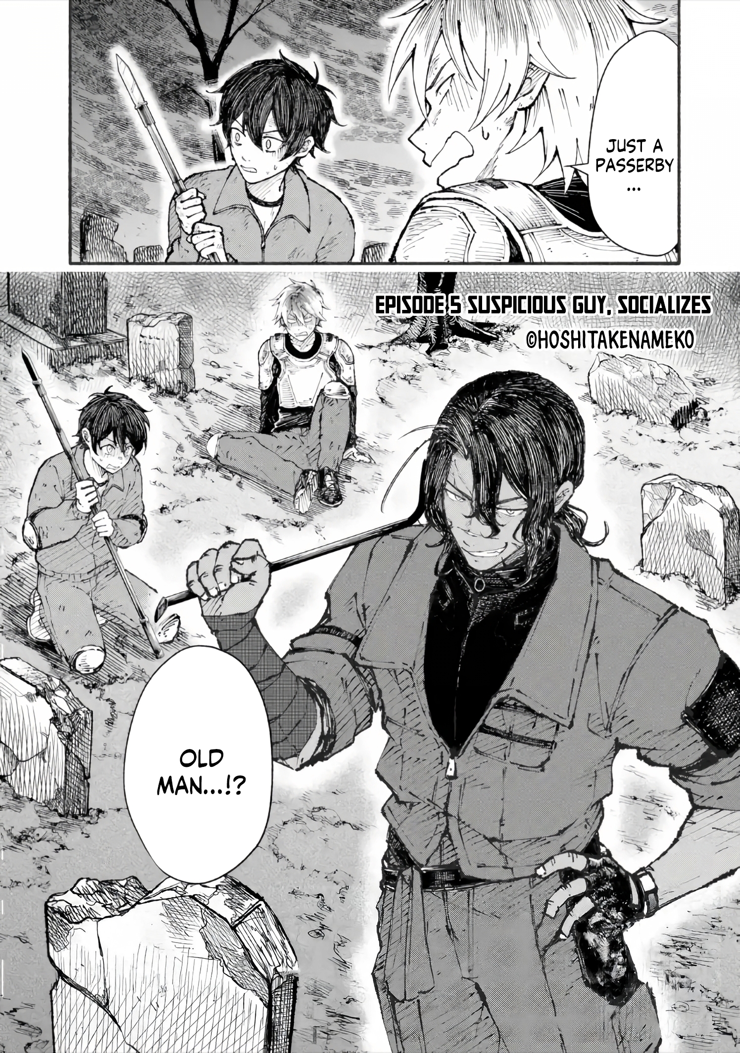 Dungeon ni Tojikomerarete 25-nen. Kyuushutsu Sareta Toki ni wa Rippa na Fushinsha ni Natteita Chapter 5.1 — Page 2